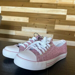New Size 8 Canvas Sneakers Lace-Up Low-Top EPIC STEP
